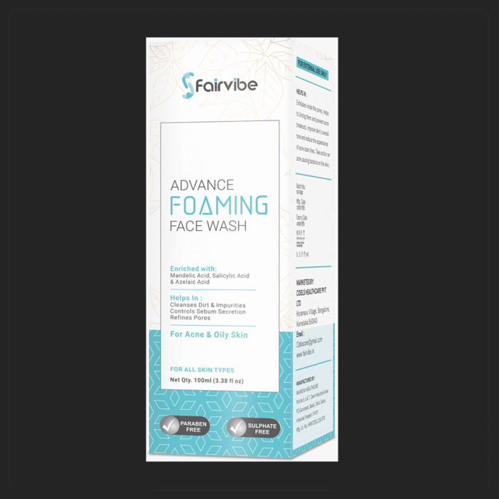 Advance Foaming Facewash
