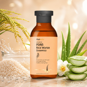 Hairvibe Rice Water Anti Hairfall Shampoo | Hydrates, Nourishes & Repairs Hair| Enriched with Rice Water & PDRN